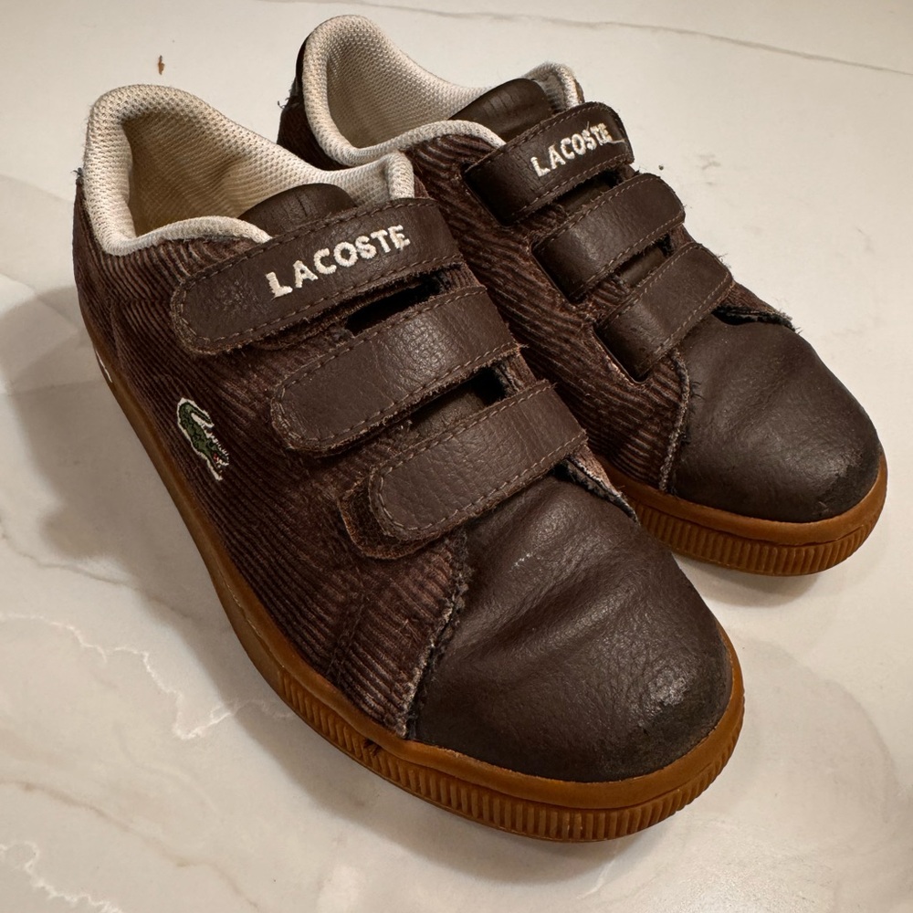 Lacoste boys shoes size 1 usa or uk13